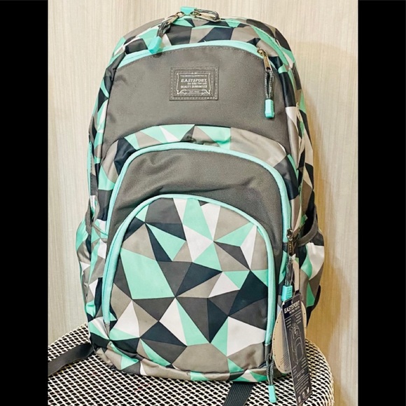 Eastsport Teal Sport Tier Backpack NWT - Picture 4 of 16